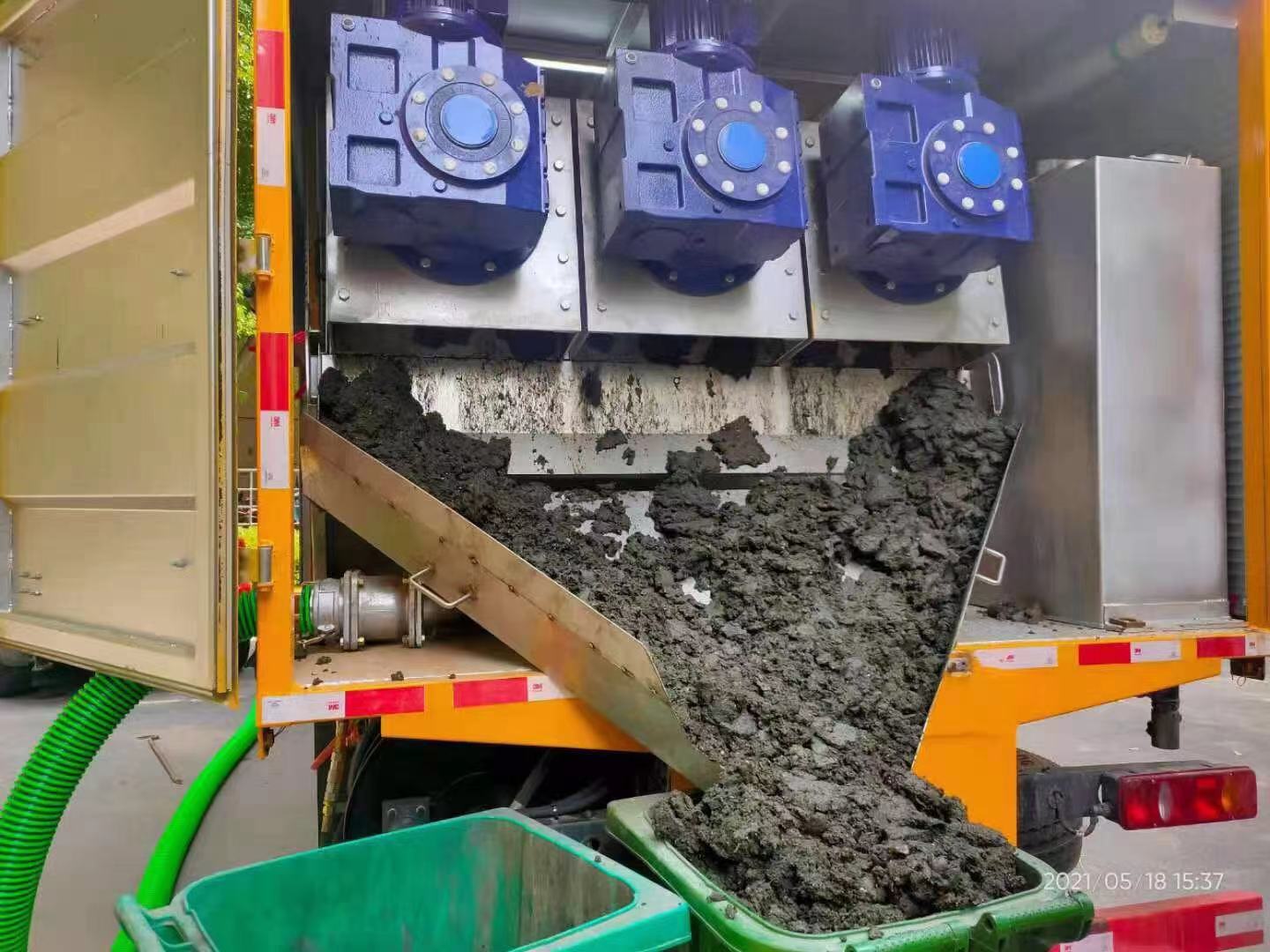 会泽化粪池清掏城市维护站-泥浆净化干湿分离处理